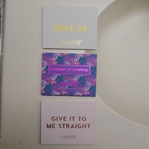 Colourpop Eyeshadow Palettes